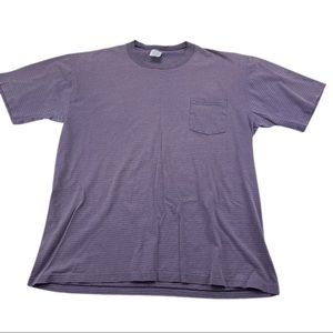 Vtg Arizona Jeans Co Mens XL Pocket T Shirt Single Stitch Distressed Faded